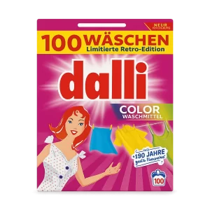 Dalli Colorwaschmittel Retro-Edition